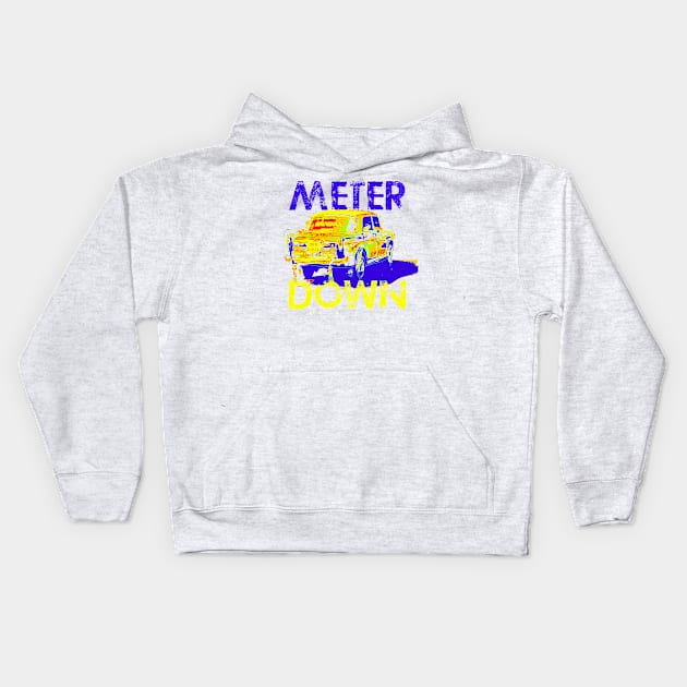 METER DOWN Kids Hoodie by sameer ketkar